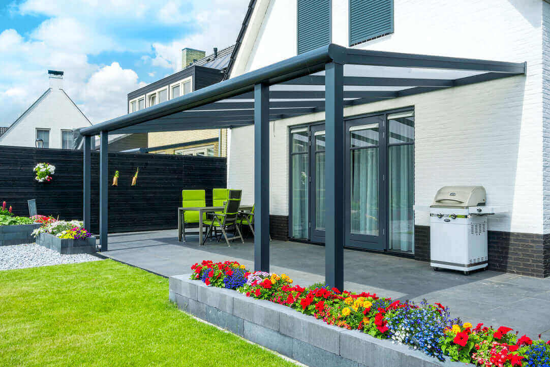 Bosco contemporary aluminium Veranda - perfect for your patio