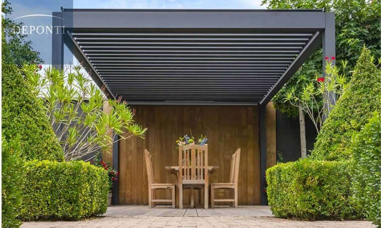 Pinela Louvered Roof Aluminium Pergola