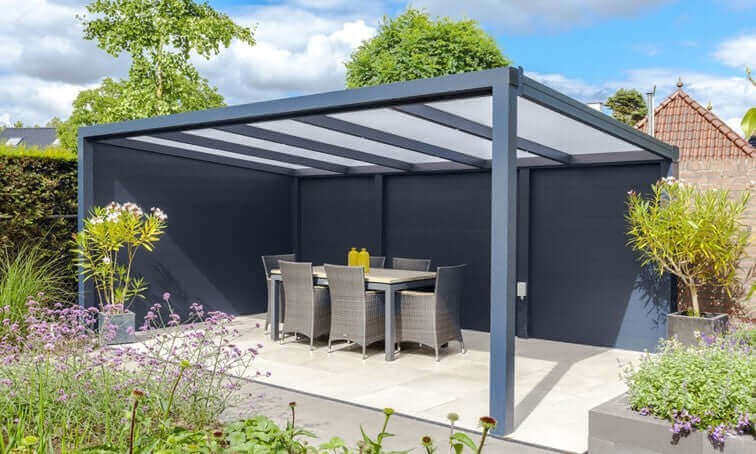 Ribollo free standing Veranda for anywhere in the garden