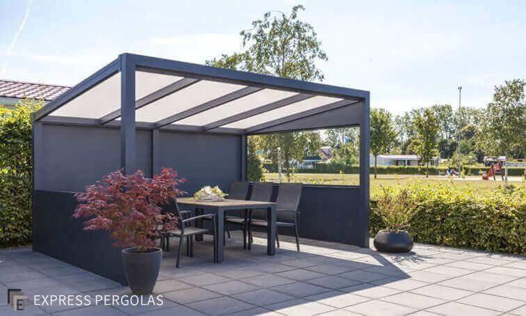 Ribollo Aluminium Veranda for anywhere in the garden