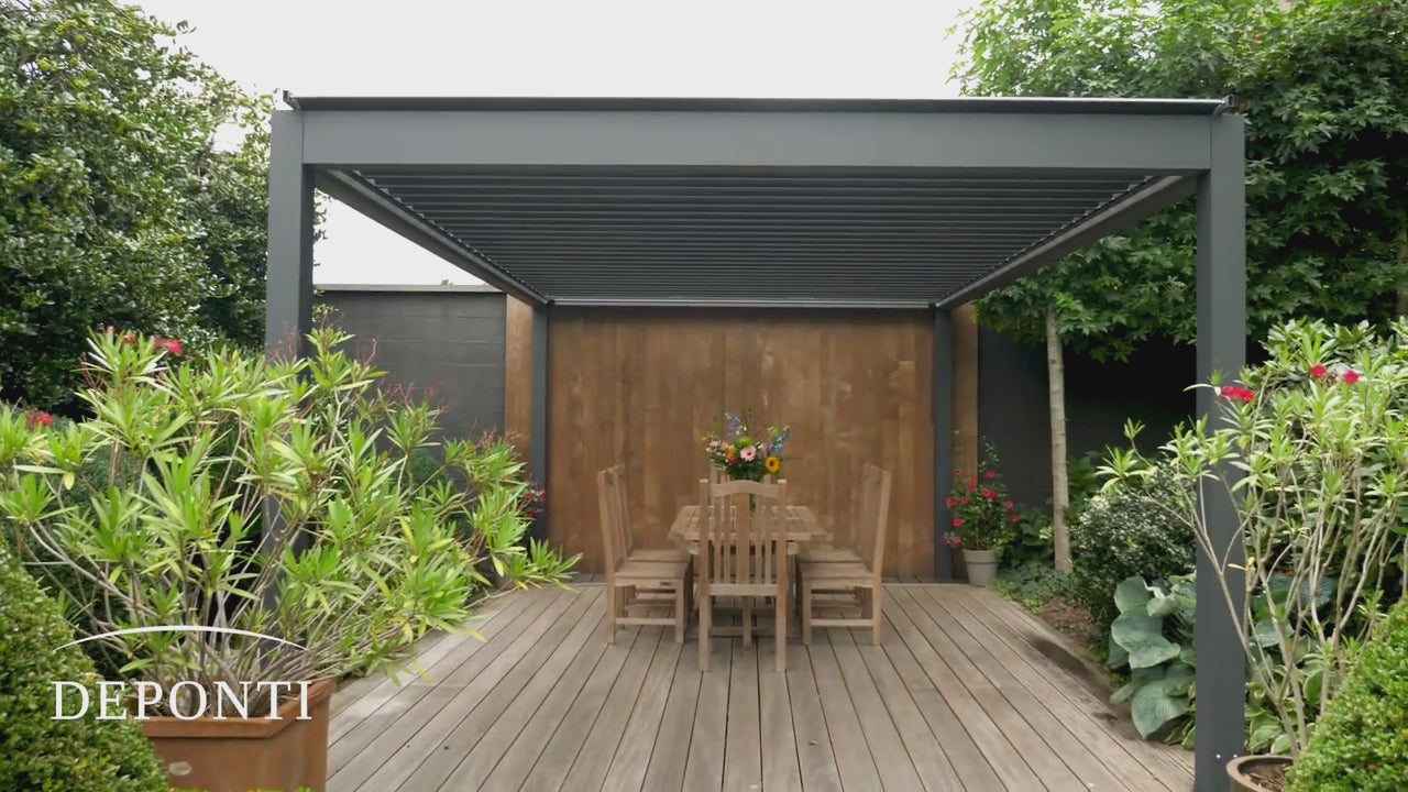 Pinela Louvred Roof Pergola Video