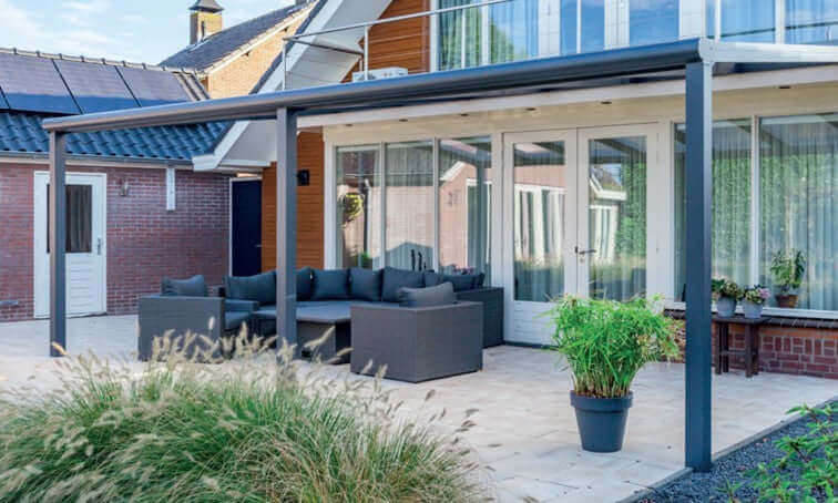 Quality aluminium verandas with a modern style