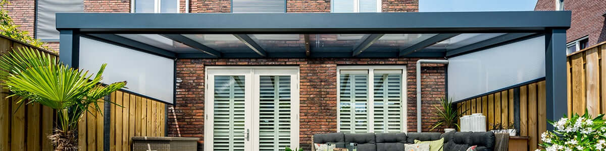 Giallo Aluminium Veranda modern sleek design