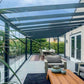 Pigato aluminium Glass Roof Veranda with Sliding Glass Panels