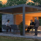 Pinela Deluxe modern Retractable Roof Aluminium Pergola