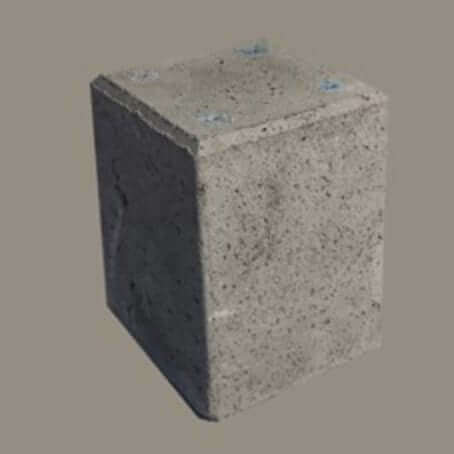 Veranda solid foundation blocks